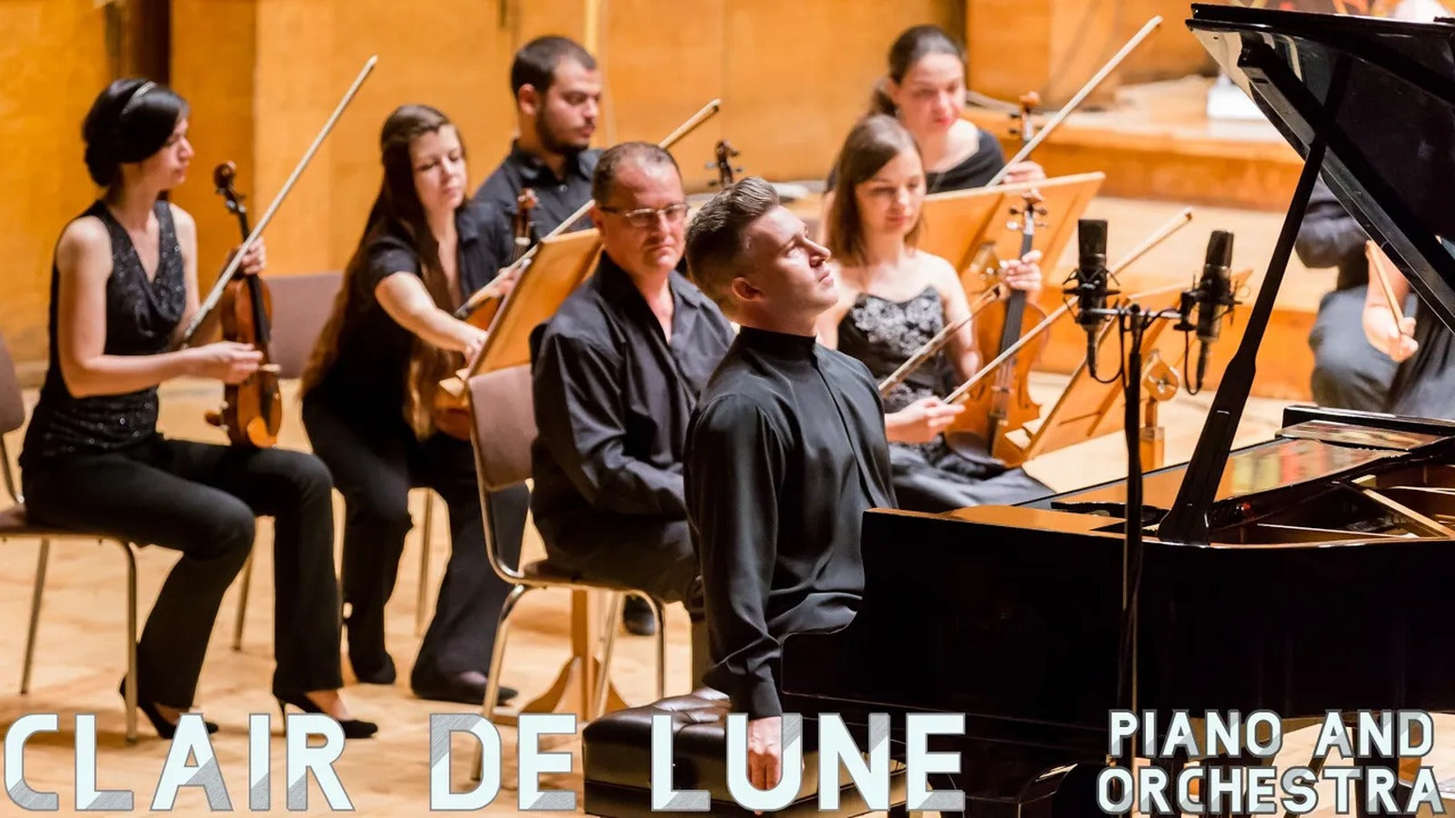 Georgii Cherkin performs Clair de Lune with the Cantus Firmus Orchestra, conducted by Grigor Palikarov.