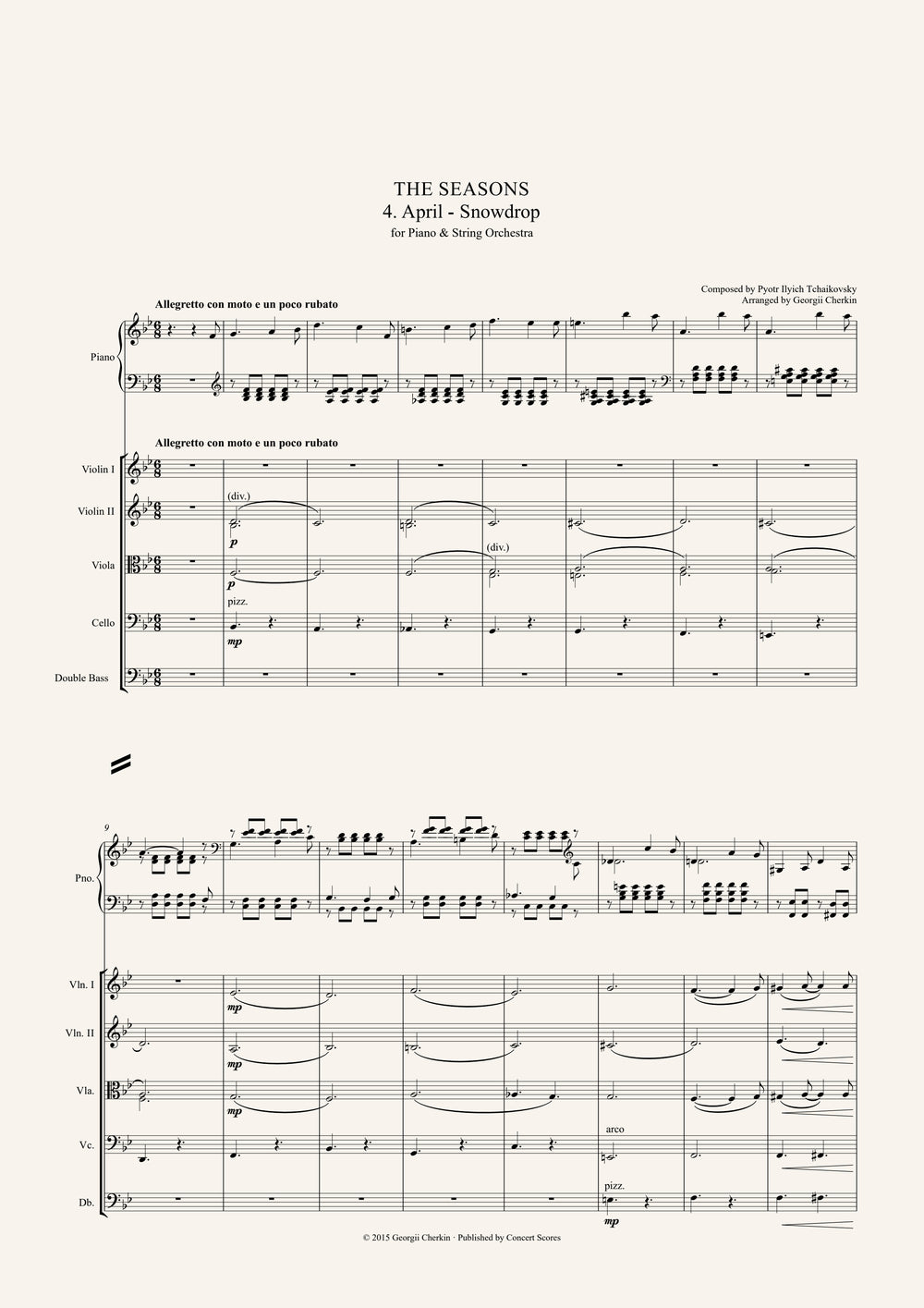 Score · page 1