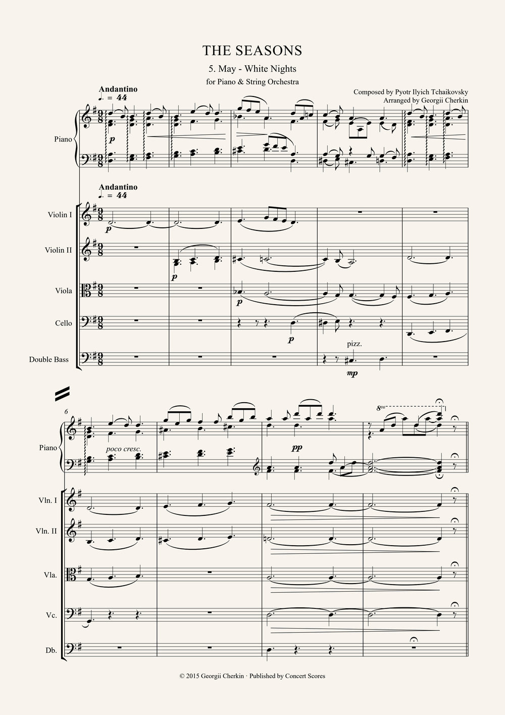 Score · page 1