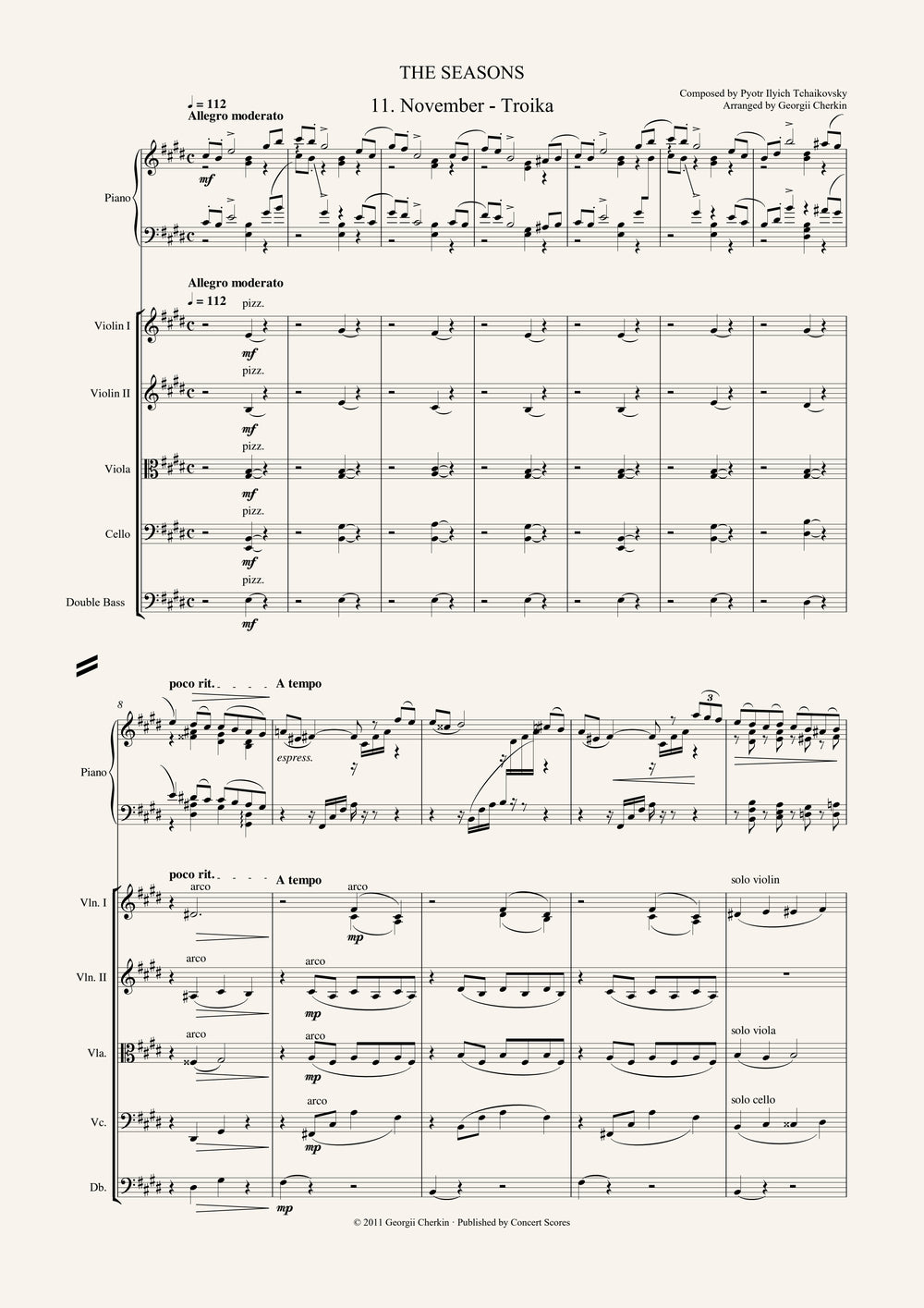 Score · page 1