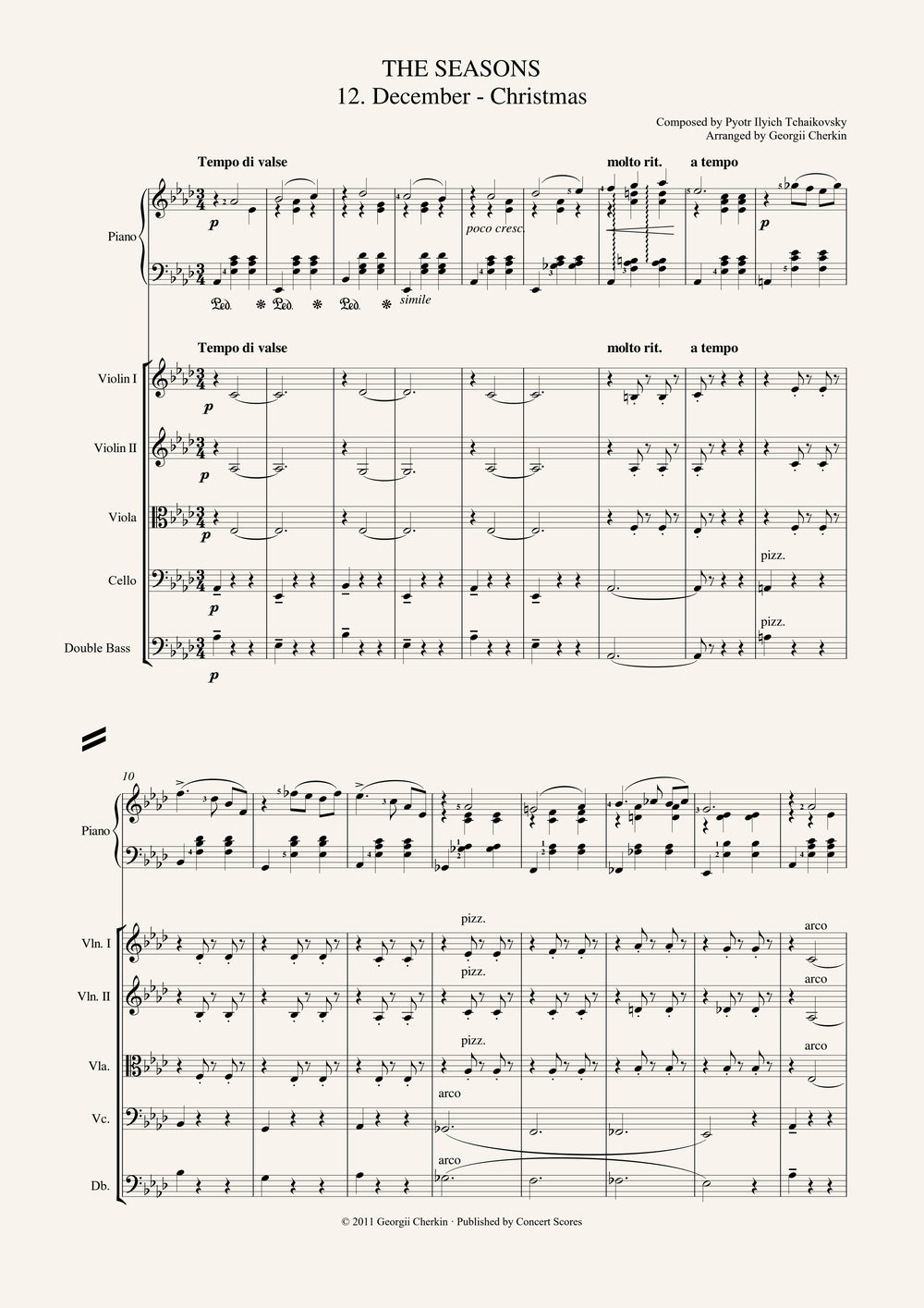 Score · page 1