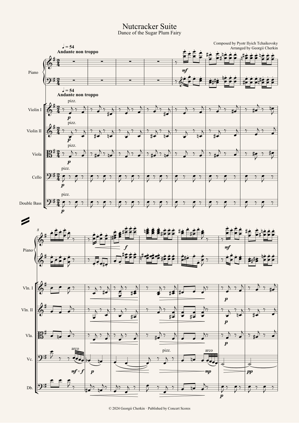 Score · page 1